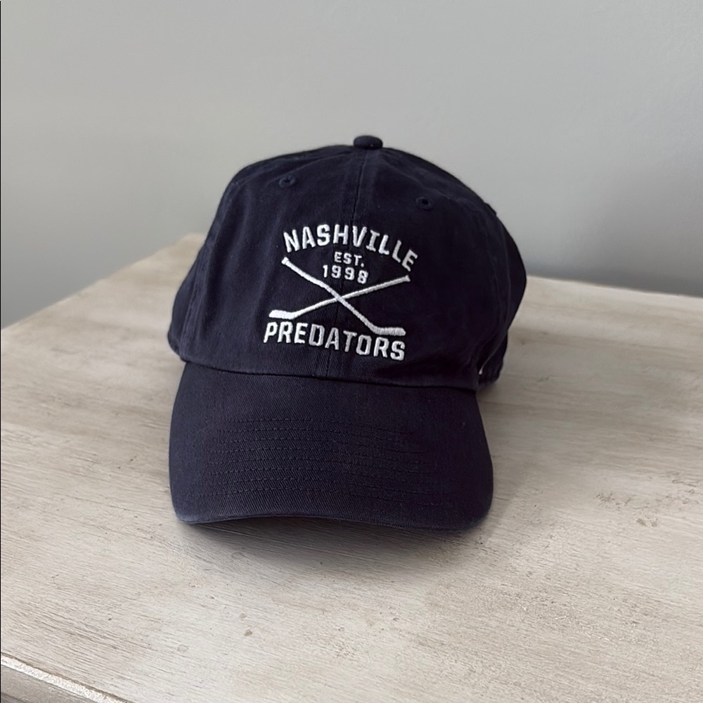 47 Brand Navy Nashville Predators Cap